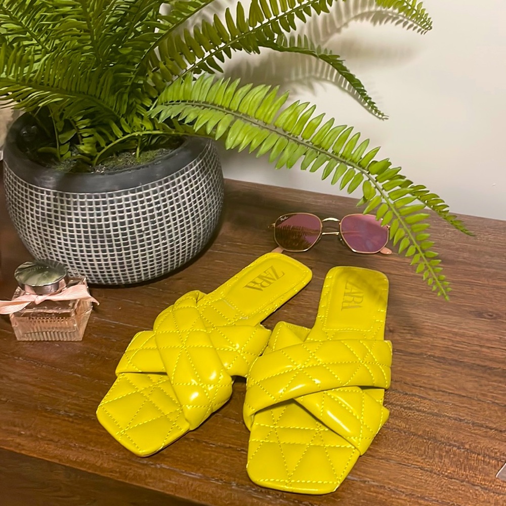 Quilted Sandals